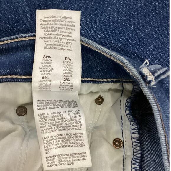 Mother Denim The Weekender Fray Jean In Sweet And Sassy Mid Rise Flare Size 29 - Picture 14 of 14